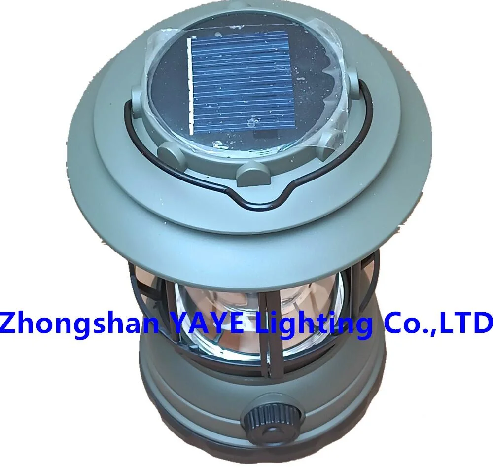Yaye Solar Factory مصباح LED محمول/منزل فائق السطوع ومضاء بالطاقة العالية يخيّم ضوء الجهاز المحمول طويل المدى مع بطارية داخلية/1000PCS Stock/High Quality