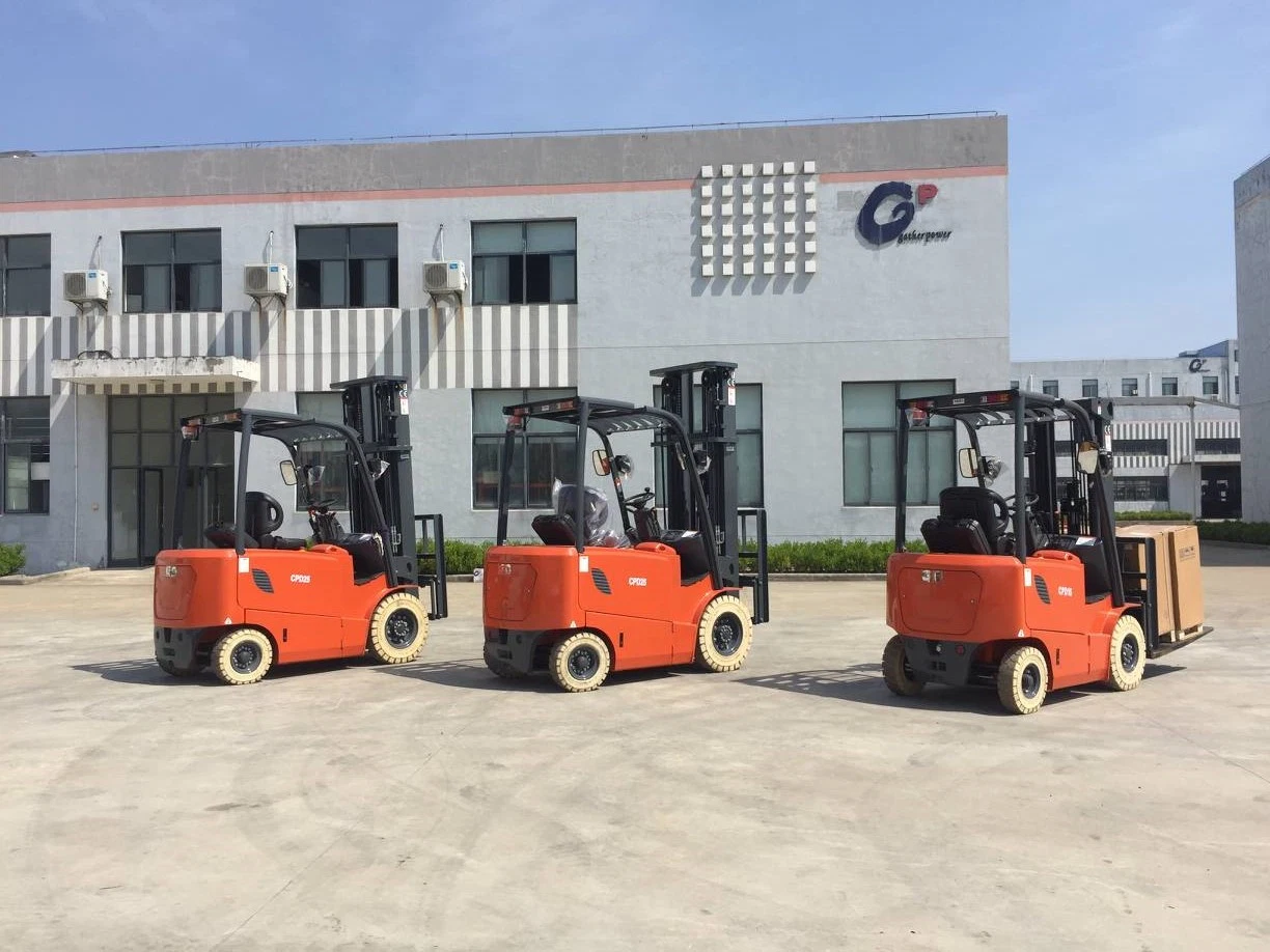 3500kg Telectric Forklift with American Curtis Controller and DC Drive Motor