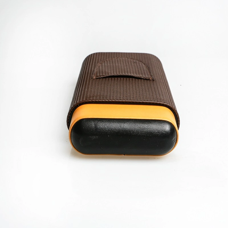 Wholesale/Supplier Portable Travel Leather Cigar Gift Box