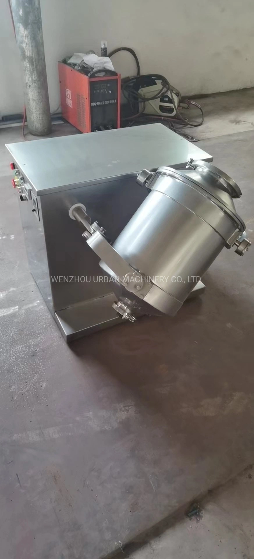 Industrial Germfree 3D Three Dimension Mixer for Granule Blending Equipment