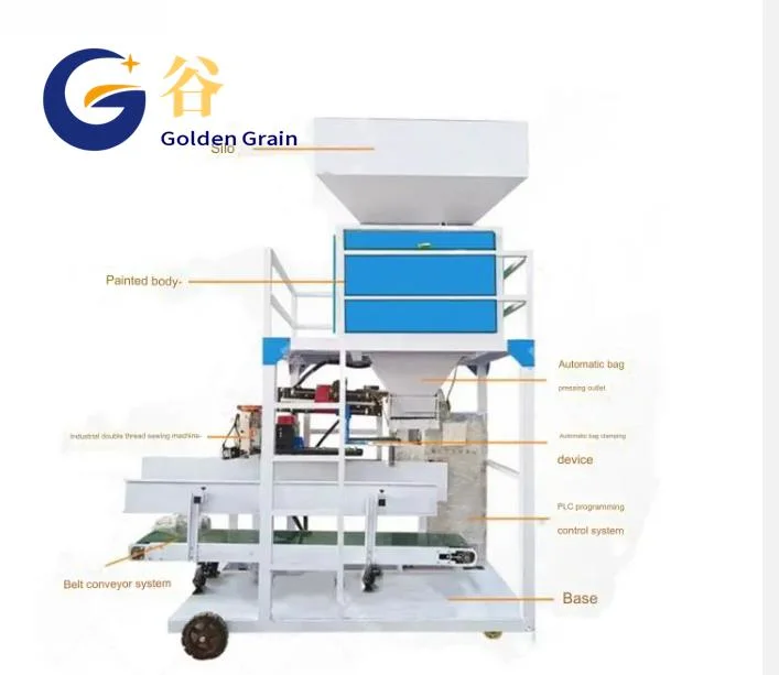 5-25 Kg Digital Automatic Electronic Quantitative Weight Packing Weighting Scale for Fish Feed Processing Line