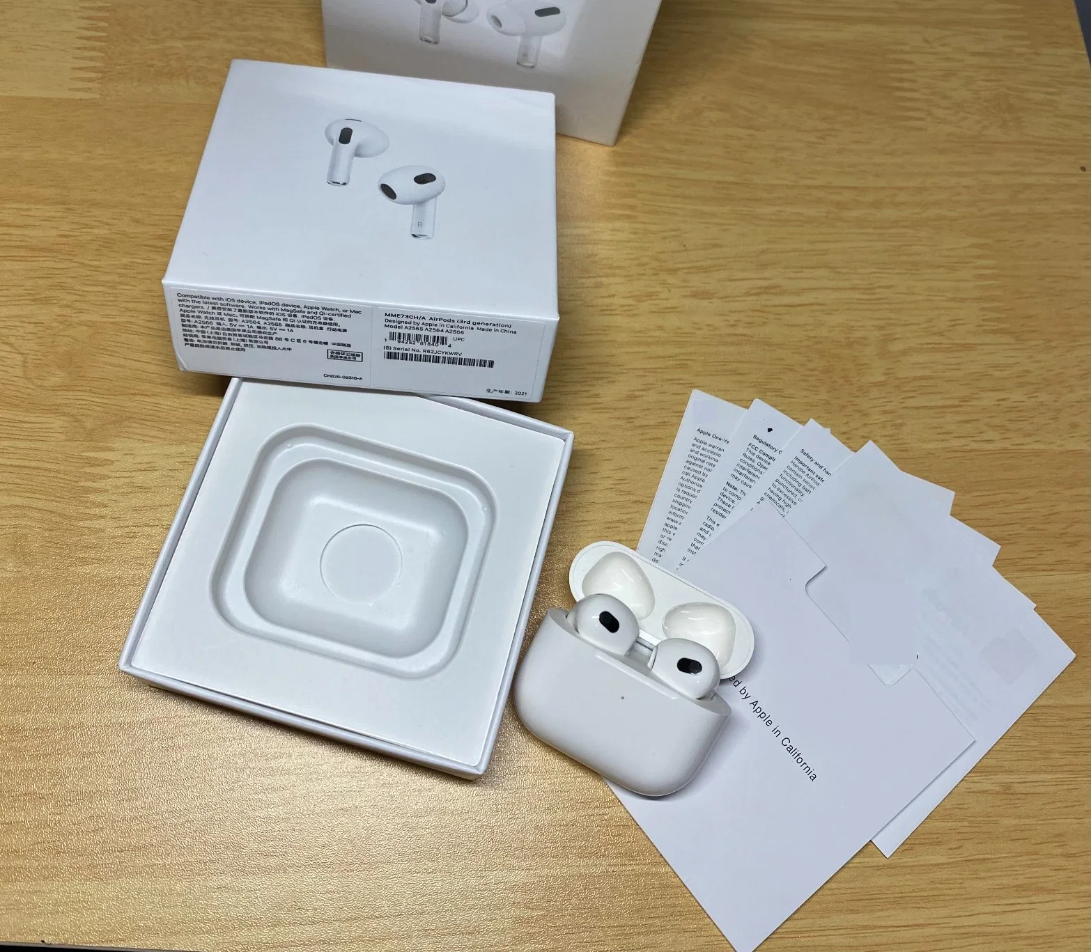 2022 Factory Headset Hot Sale GPS Original Logo 1: 1air Pods 2 Air Pods PRO3 Airoha Anc Appled Airs Pods PRO Airpodding PRO 3 Bluetooth Earphone