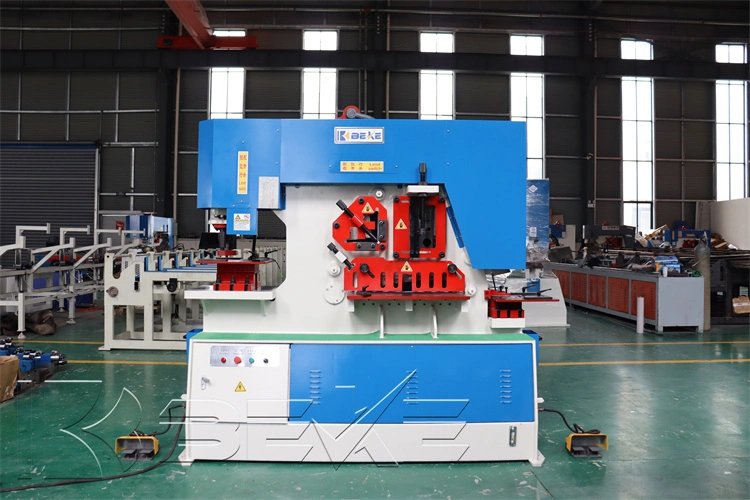 Best Price Combined Hydraulic Ironworker Aluminium Steel Sheet Hole Stamping and Cutting Machine