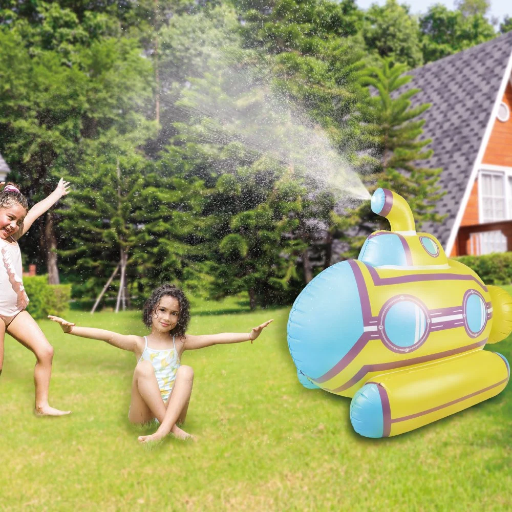 Customized Inflatable Submarine Water Sprinkler Toys