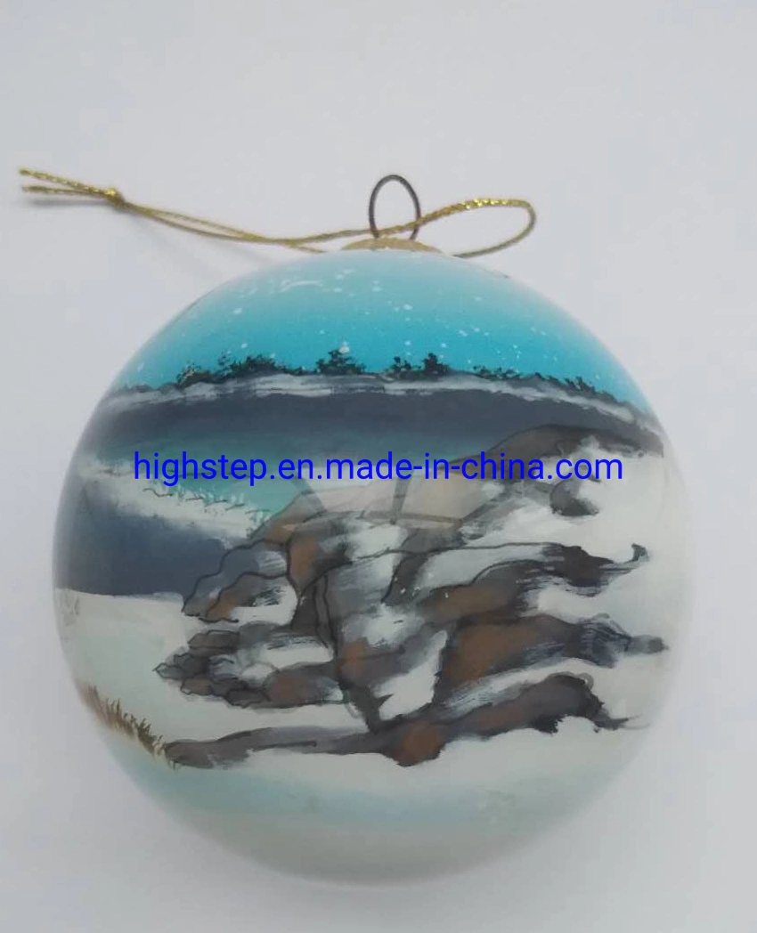 Inside Painted Glass Ball Ornaments