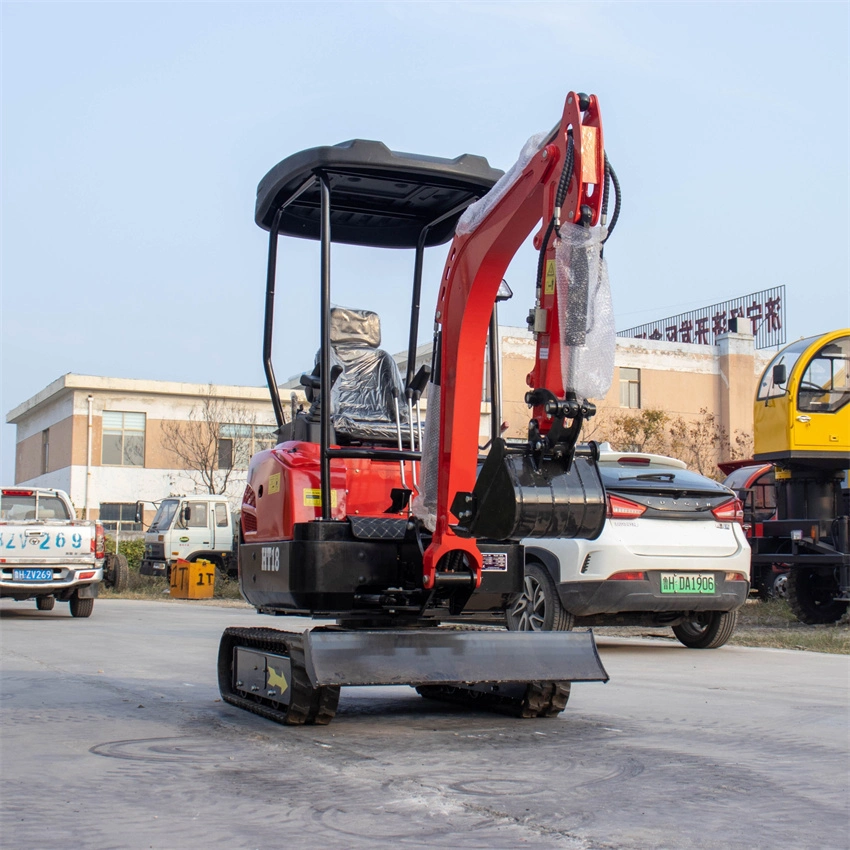 Top Quality Small Excavator 1.8ton Mini Digger Pilot Operation Mini Excavator Engineering & Construction Machine