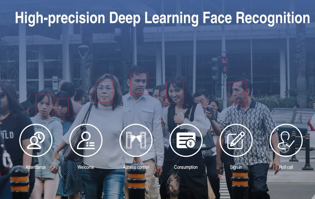 Fsan 4MP 2 MP Smart Ai Face Detection признание анализа при открытой двери контроль доступа перед лицом управления базами данных систем видеонаблюдения и IP-камера IP67