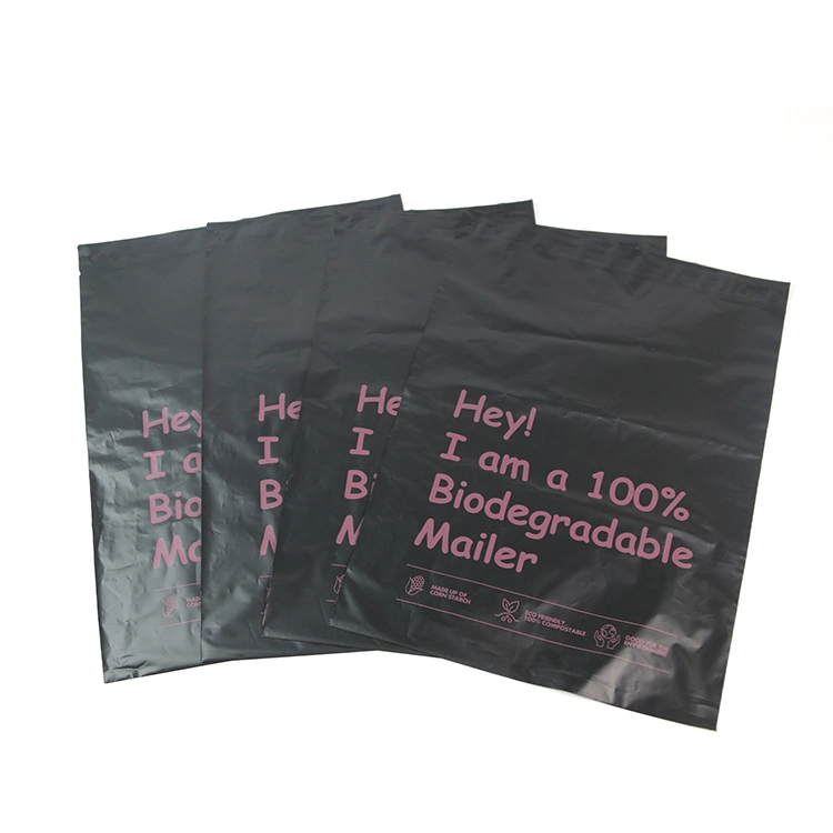 Custom Biodegradable Eco Friendly Compostable Large Mailing Poly Packing Courier Parcel Bags for Clothes Shipment