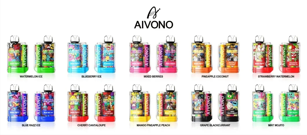 Original Aivono Aim XXL 9000 Puffs Wholesale/Supplier I Vape