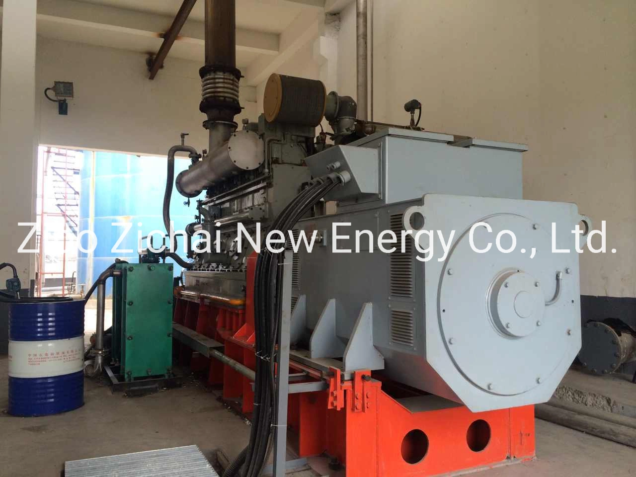 Biomass Power Generator with Wood Gasification and Syngas Generator Set
