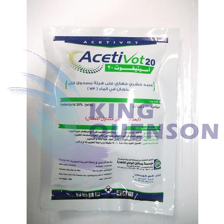 El rey Quenson entrega rápida de plaguicidas Fabricante Acetamiprid Tc del 98% 20% de insecticida SP