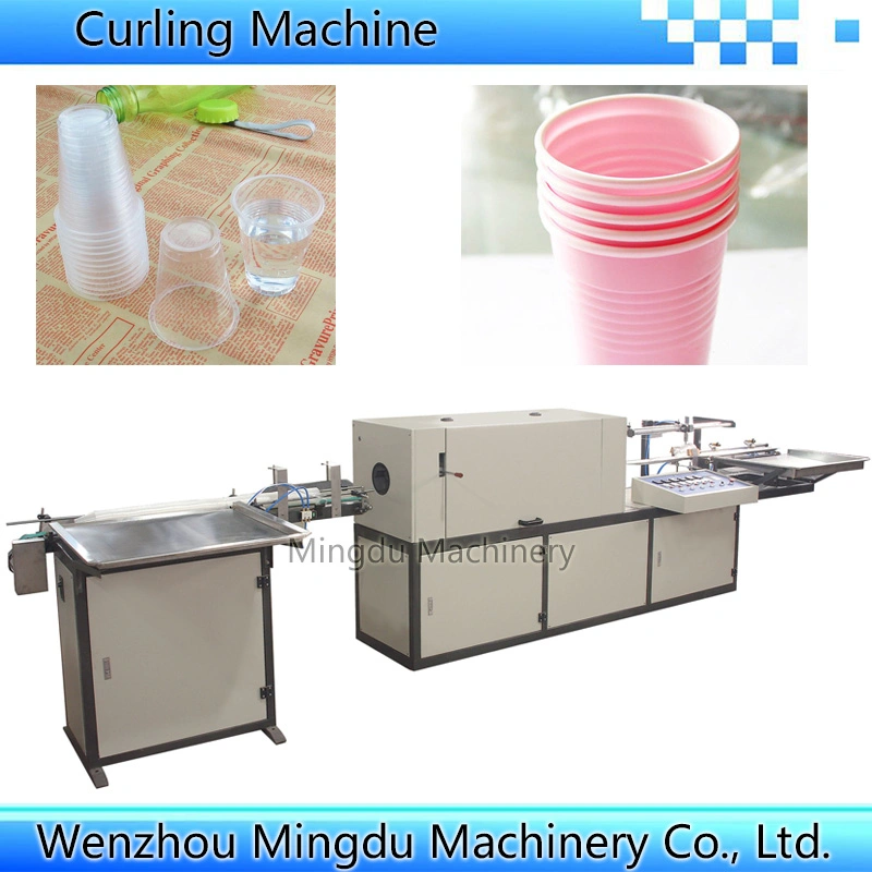 Plastic Cup Lip Rolling Making Machine