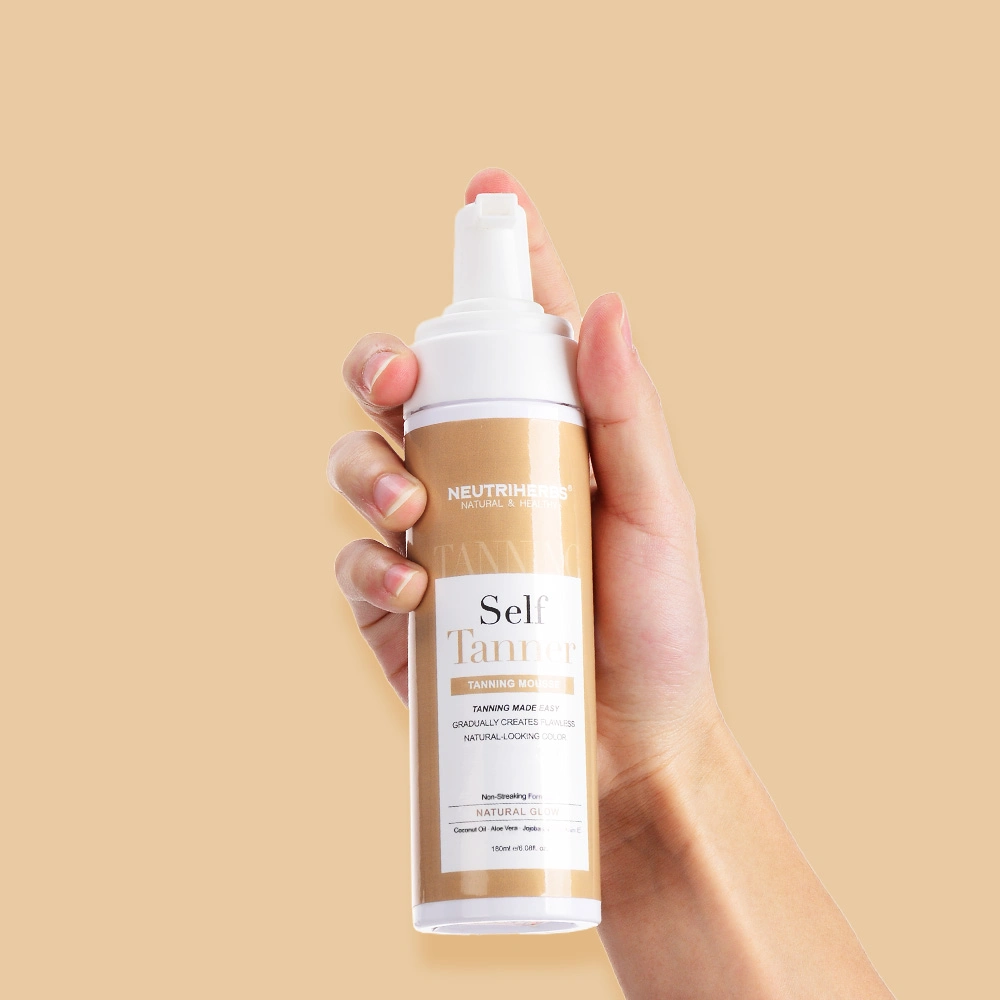 Vente en gros cosmétiques et beauté instantanée sans centriste Vega fake Tan Self Mousse de bronzage Tanner