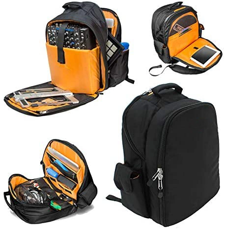 DJ Backpack Bag for Dvs, Mobile, or Club Gigs, Bag Carry Mixer