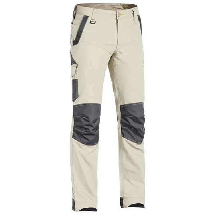 100% Polyester Coton Uniforme Pantalon de sécurité Pantalon de travail cargo pour hommes avec poches multiples
