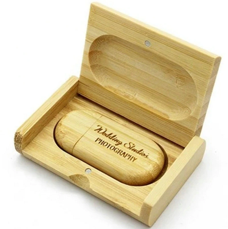 USB2.0 and Fast Speed USB3.0 Promotional Wooden USB Drive with Engraving Logo