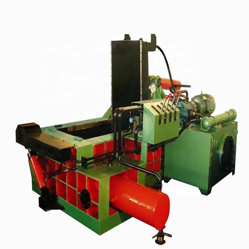 Y81f-125 Turn out Metal Baler Car Engine Scrap Bale Strapping Machine