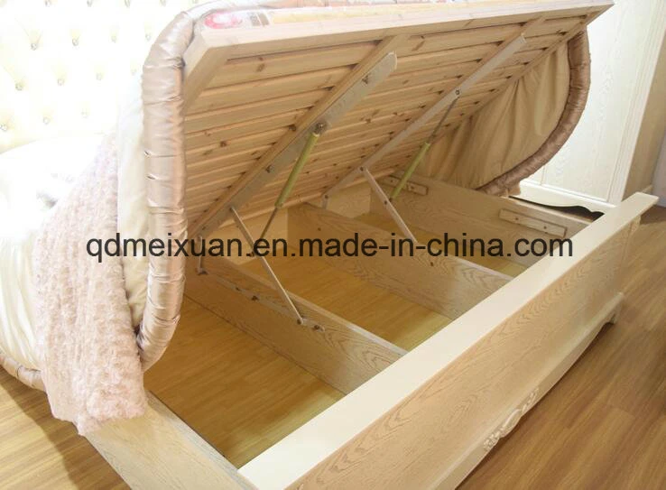 Solid Wooden Bed Modern Beds (M-X2767)