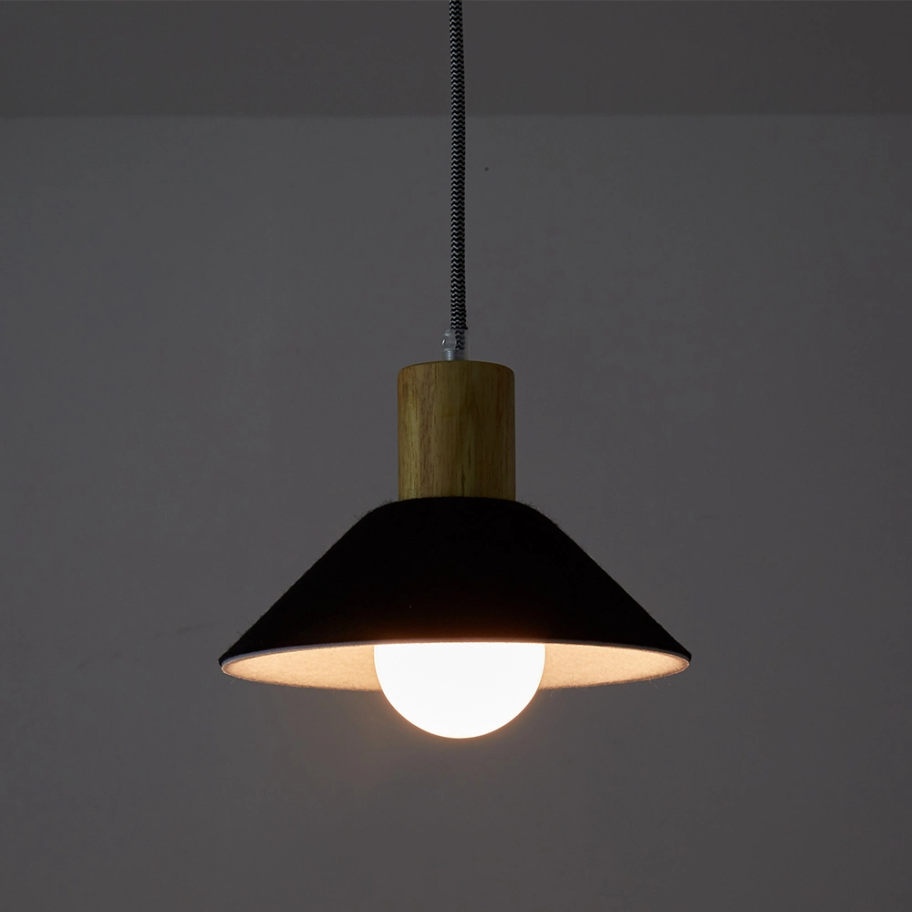 Factory Supplier New Brand Pet Felt Lighting Modern Dining Table Lamp Plug in Pendant Light Indoor Chandelier