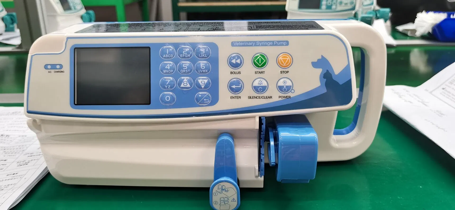 in-400vet Automatic Newest Veterinary Syringe Pump Machine for Vet