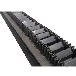 Large Angle Rubber Corrugated Sidewall Conveyor Belt Large Angle Conveyor Belt