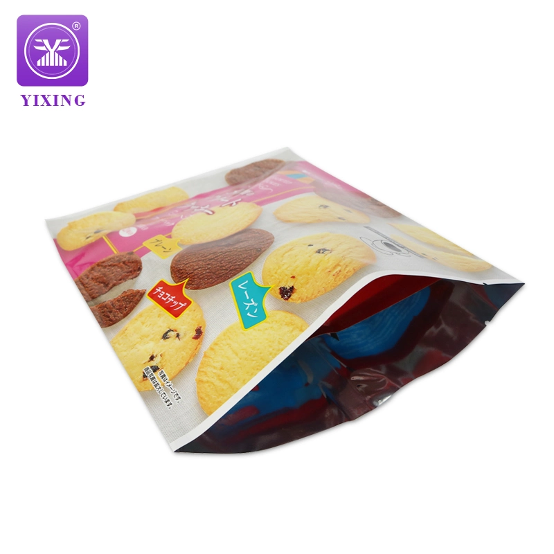 Cookie Biscuit Packaging Biscuit Three Sides Seal Pouches Packing