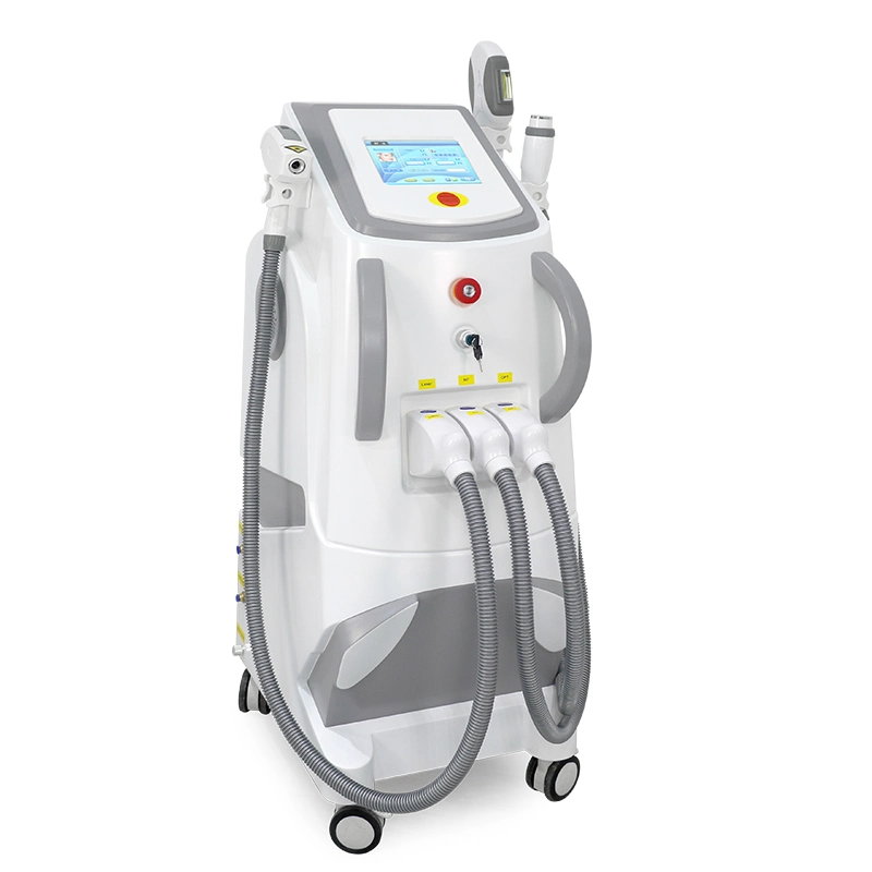 Ce Approved Elight IPL RF ND YAG Laser 3 in 1 Multifunctional Beauty Machine