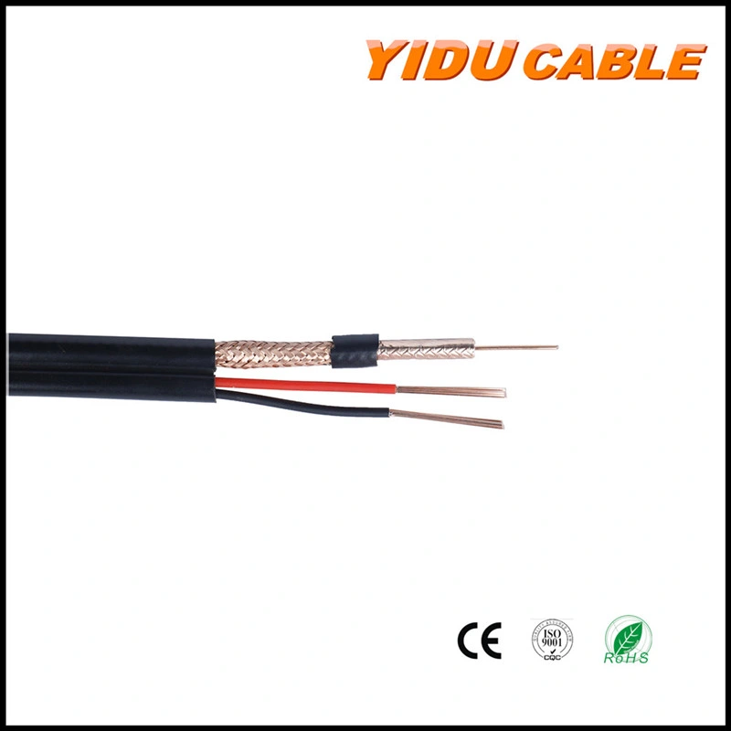 Rg59 Coaxial+2c Power Cable/Computer Cable/ Data Cable/ Communication Cable/ Connector/ Audio Cable