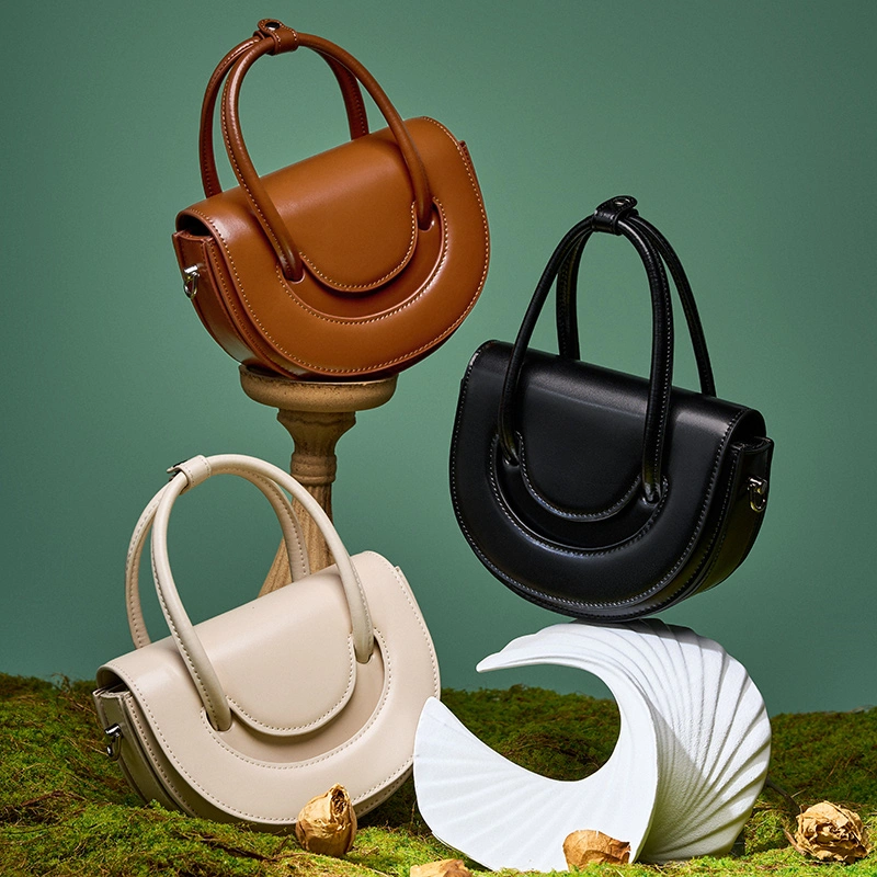 Comercio al por mayor bolsas de diseñador de lujo Crossbody Señoras Bolso Bolso de shell de la moda de cuero