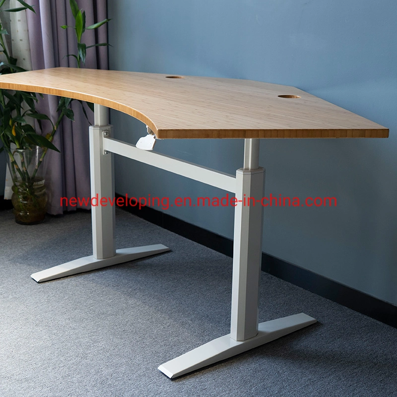 Офисный домашний сидячие стол для ноутбука Bamboo, большой угловой стол для компьютера