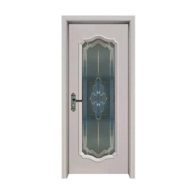 Shengyifa Factory Sales PVC Finished Interior WPC Wood Panel Door for Hotel