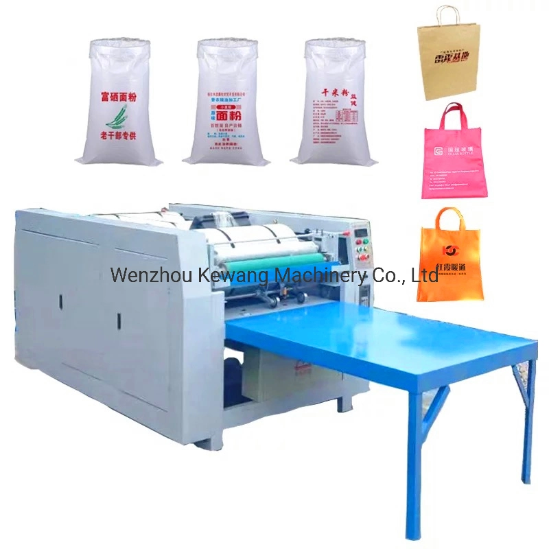 2-5 Colors Offset Printing Machine for PP Woven Bag/ Sack Printer