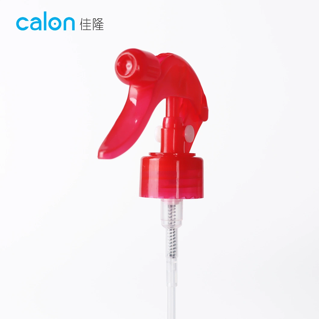 Customized Cosmetics Sub Bottle Spray Pump 28mm Mini Trigger Spray Plastic Cleaner Sprayer