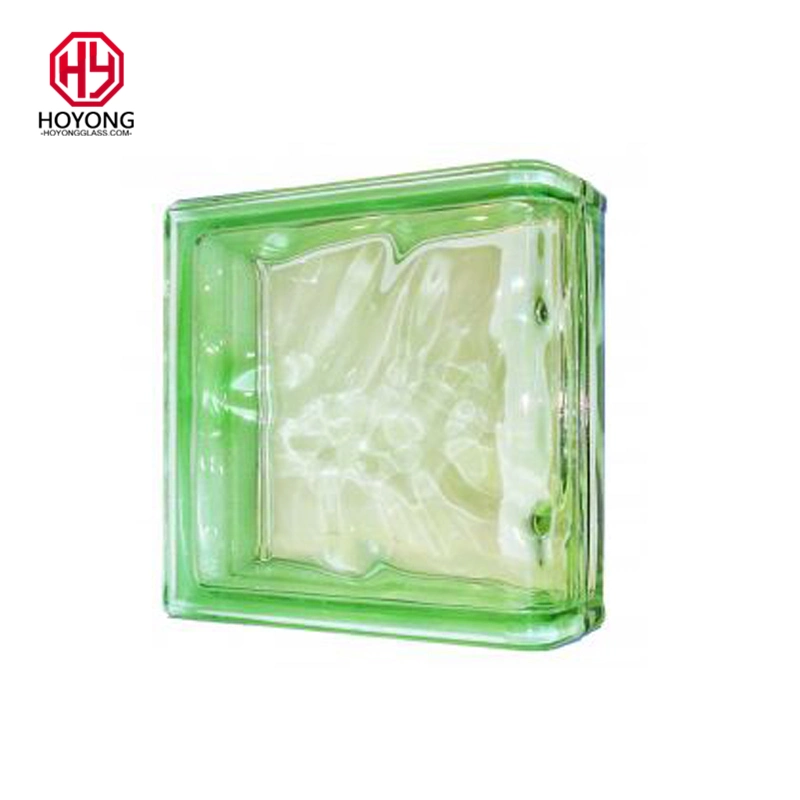 Good Price Color Cloudy Patterns Glass Block/Brick