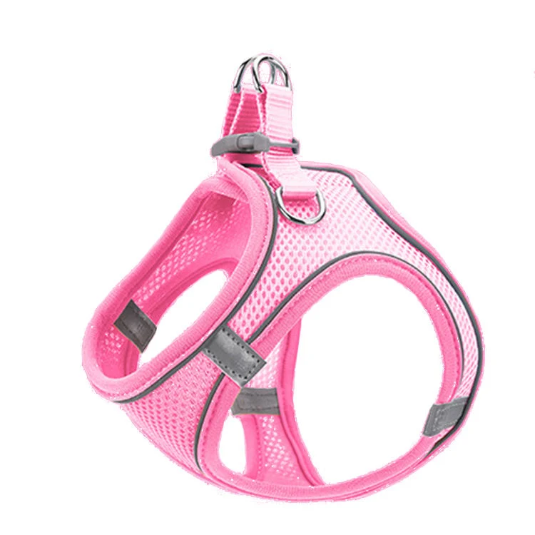 Adjustable Pet Dog Cat Chest Straps Harness Leash Leads Collar Vest Small Pet Harnesses