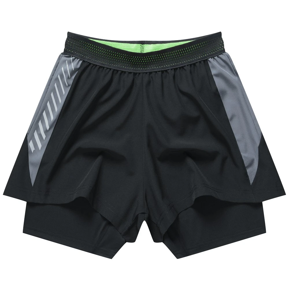 Men&prime; S Two Piece Training Short for Athletic Sports Wear