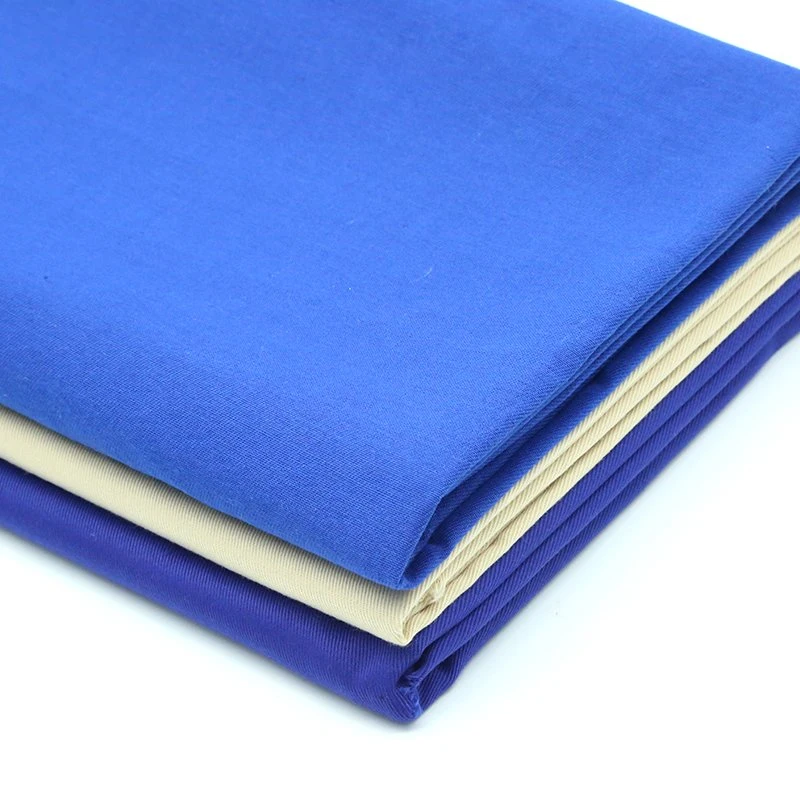 97% Cotton 3% Spandex Woven Satin Fabric Garment Material Cotton Spandex Solid Color Brushed High Stretch Satin Fabric