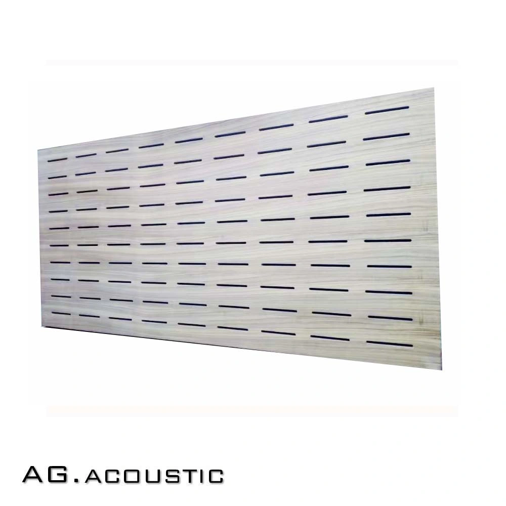 AG. Acoustic Sound Absorption Materials Soundproof Perforated MDF Wall Panels for Recording Room