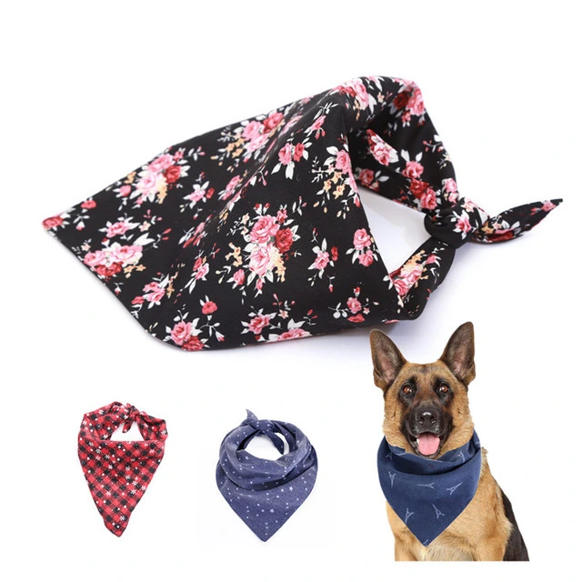 2022 New Fashion Pet Bandana Wholesale/Supplier High quality/High cost performance  Dog Bibs Bandana Custom