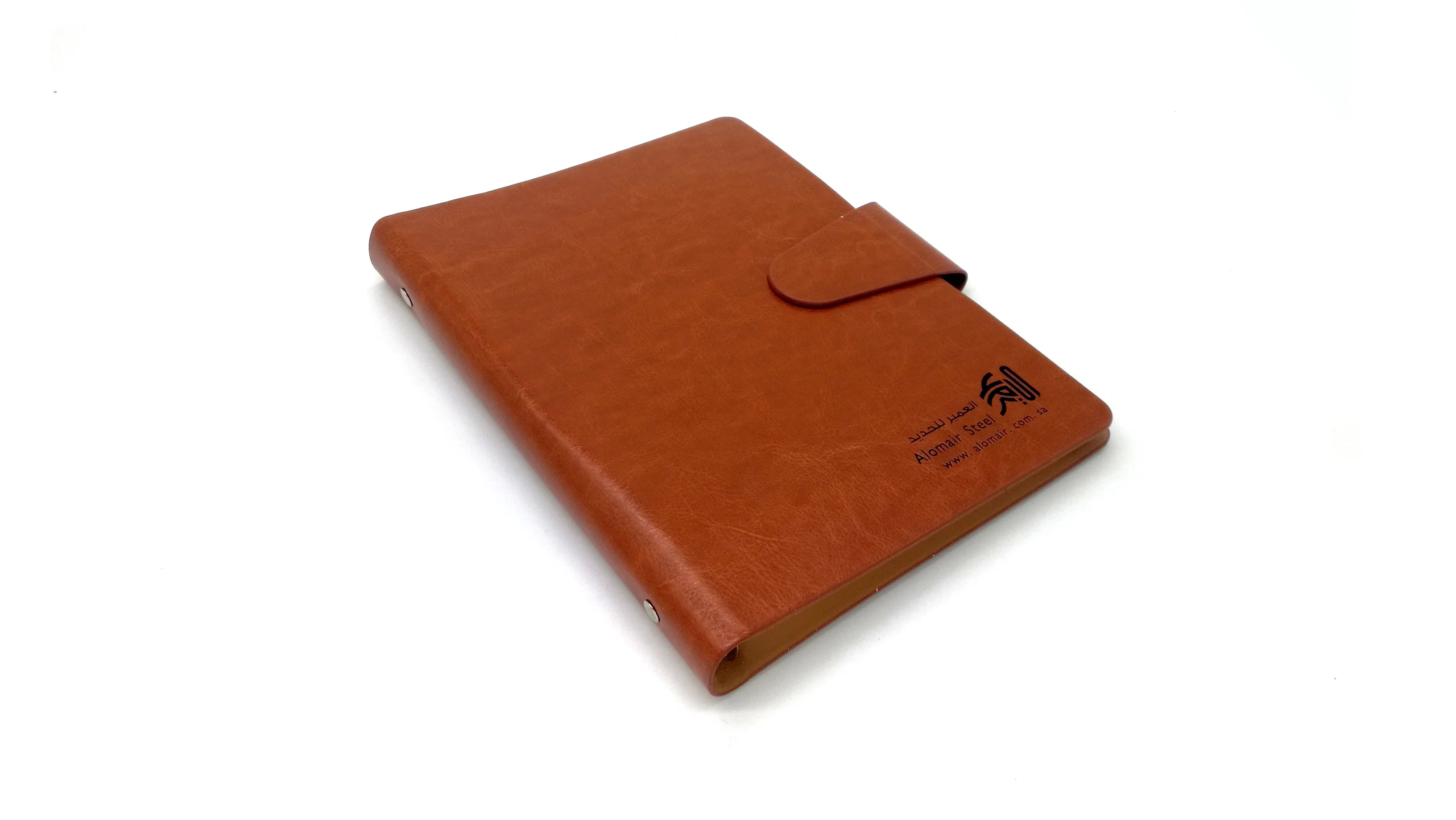 Custom Stationery A5 Genuine Faux PU Leather Hardcover Paper Notebook