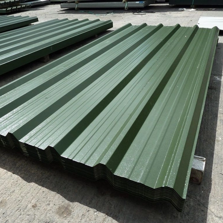 Factory Price Color Coated Galvanized Corrugated Steel for House Roof Sheet Iron Sheet