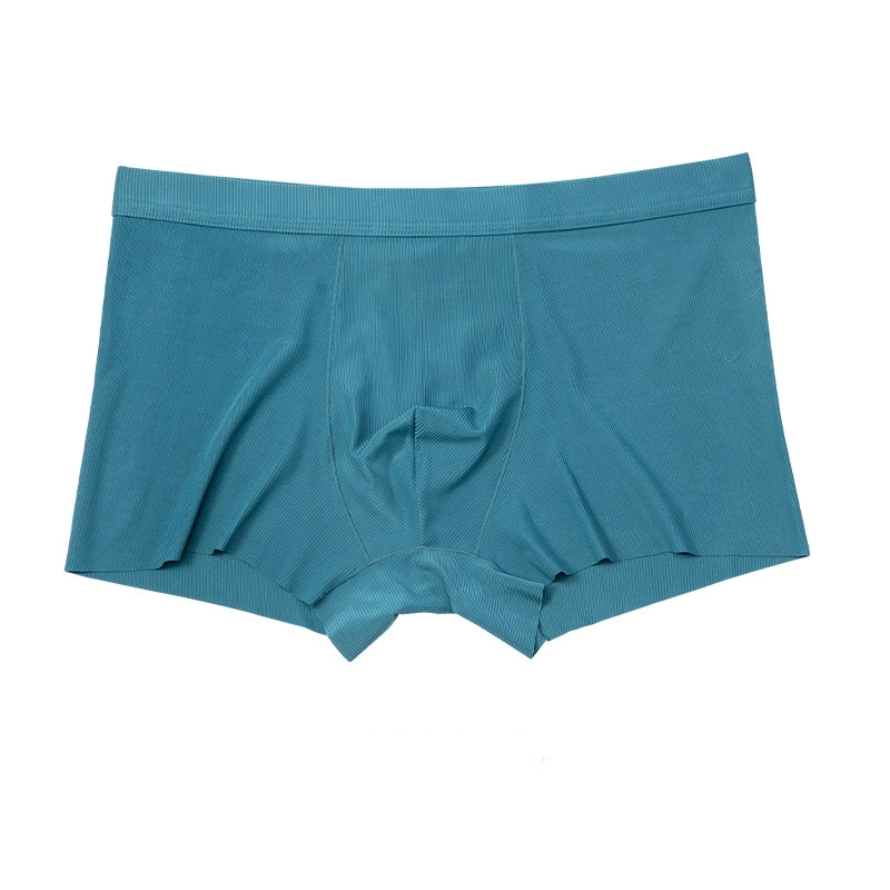 Ice Silk Underwear Men's Modal Underwear Men's Summer Thin Seamless Breathable Large Size Boxer Shorts