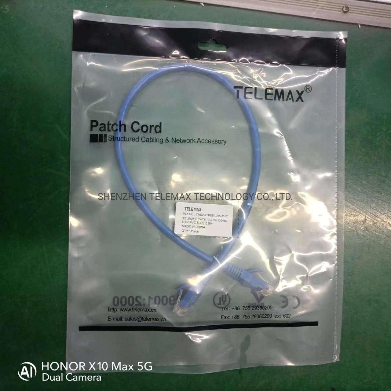 Patch Cord CAT 6 / Cat 6A UTP 24AWG de cobre desnudo varados 1/2/3/5 metro