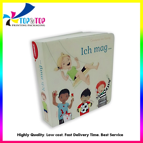 Facotry Prirce Custom High quality/High cost performance  Full Color Hardcover Children Board Book Magazine Printing