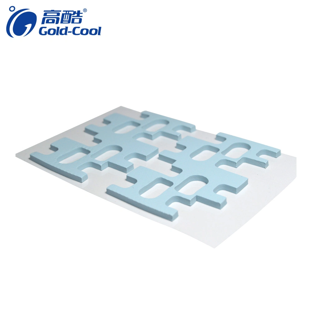 Self-Adhesive Silicone Sheet for Electronic Components Filled with Silicone Heat Dissipation Material