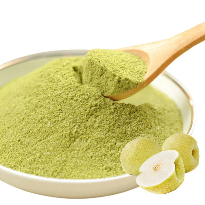 Polvo Matcha orgánico de Té El té verde en polvo Extracto de sabor a pera de polvo de té con sabor suave