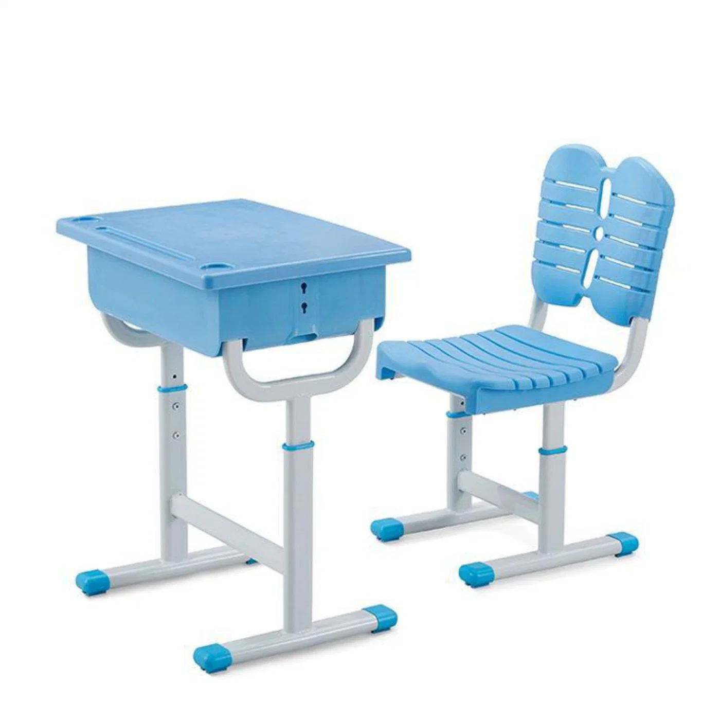 School Furniture Student Table with Chair Training Folding Study