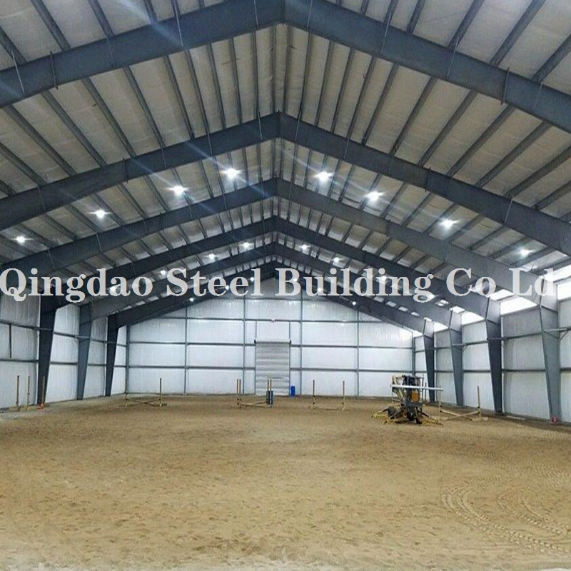 Prefabricated Steel Structure Frame Indoor Horse Riding Arena Horse Park Club Building