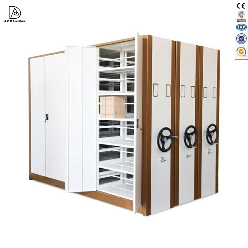 New 1-2.5m Customized Steel Furniture Bases Bookstore Cabinet Mobile Shelving Archives Shelf