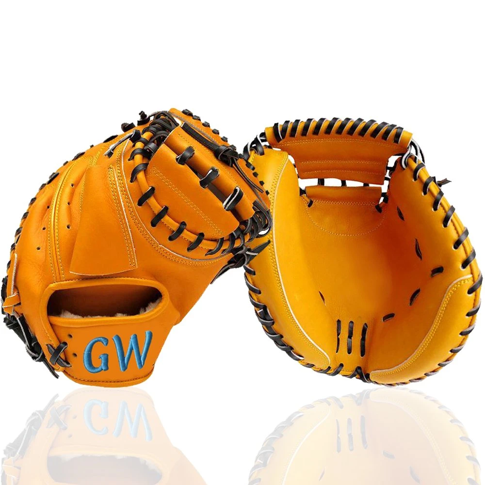 Professional Kip Leather Baseball Glove Customized Baseball Catcher Glove